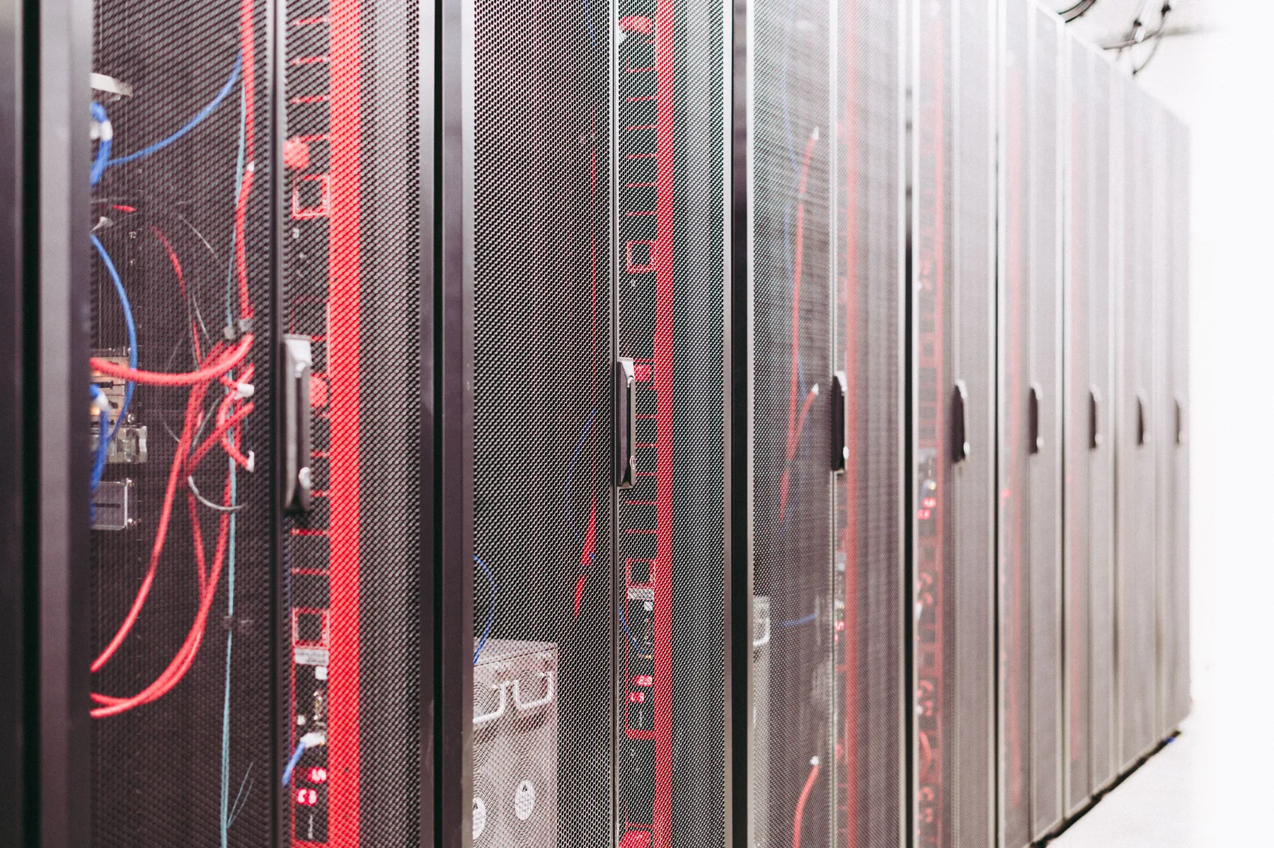 Modern server racks supporting container platforms